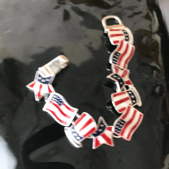 Patriotic Bracelet American Flag Uncle Sam New - Picture 11 of 11